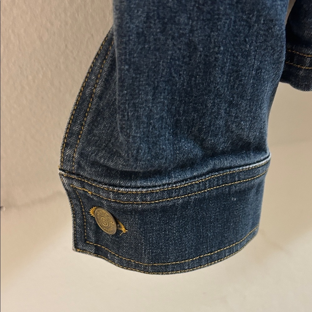 Jones New York Dark Blue Denim Jacket* - Picture 7 of 10